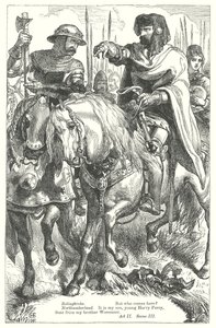 Król Ryszard II (rycina) autorstwa Henry Courtney (after) Selous