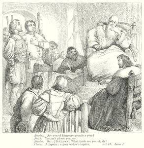 Miarka za miarkę (grawerunek) autorstwa Henry Courtney (after) Selous