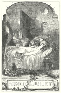 Romeo i Julia (rycina) autorstwa Henry Courtney (after) Selous