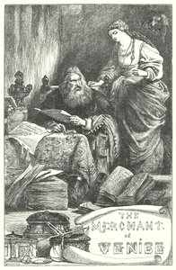 Kupiec wenecki (rycina)