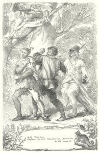 Burza (rycina) autorstwa Henry Courtney (after) Selous