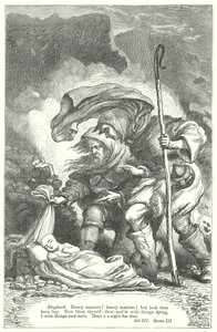 Opowieść zimowa (rycina) autorstwa Henry Courtney (after) Selous
