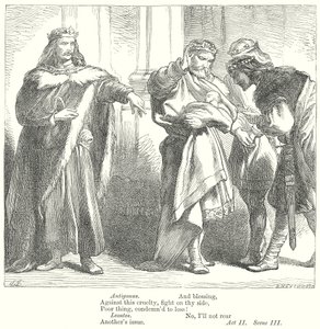 Opowieść zimowa (rycina) autorstwa Henry Courtney (after) Selous