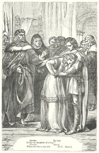 Opowieść zimowa (rycina) autorstwa Henry Courtney (after) Selous
