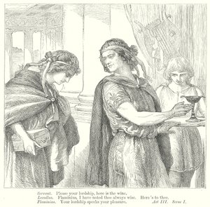 Tymon z Aten (rycina) autorstwa Henry Courtney (after) Selous