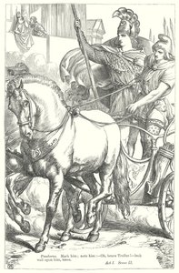 Troilus i Kresyda (rycina) autorstwa Henry Courtney (after) Selous