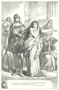 Troilus i Kresyda (rycina) autorstwa Henry Courtney (after) Selous