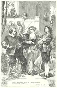 Dwunasta noc (rycina) autorstwa Henry Courtney (after) Selous