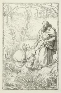 Ilustracja do Wędrówki Pielgrzyma autorstwa Johna Bunyan autorstwa Henry Courtney Selous