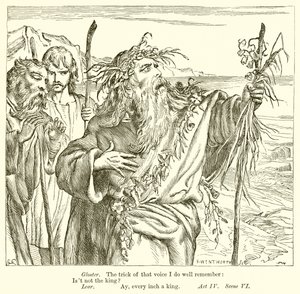 Król Lear autorstwa Henry Courtney Selous