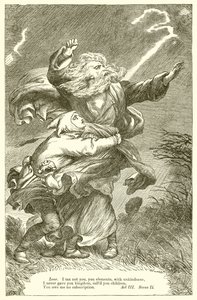 Król Lear autorstwa Henry Courtney Selous