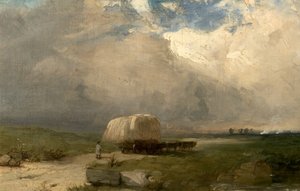 Wagon przewoźnika, ok. 1845 r.