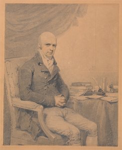 Portret Thomasa Estcourta Esq. z Estcourt autorstwa Henry Edridge