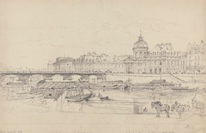 Mennica, Pont des Arts i Institut de France w Paryżu