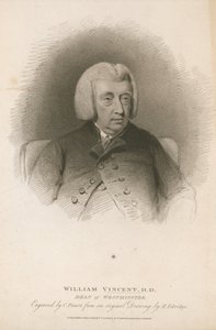William Vincent, DD, dziekan Westminsteru autorstwa Henry Edridge