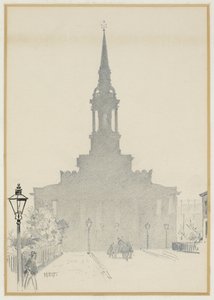Kościół Chrystusowy, Plac Acton autorstwa Henry Edward Tidmarsh