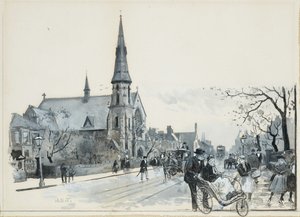 Kaplica Longsight Wesleyan autorstwa Henry Edward Tidmarsh
