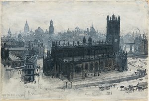 Manchester z Gimnazjum autorstwa Henry Edward Tidmarsh