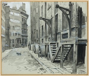 Sobotnie popołudnie w mieście autorstwa Henry Edward Tidmarsh