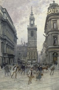 Walbrook i rezydencja św. Stefana, ok. 1895,