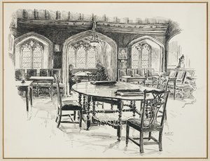 Czytelnia, Chetham College autorstwa Henry Edward Tidmarsh