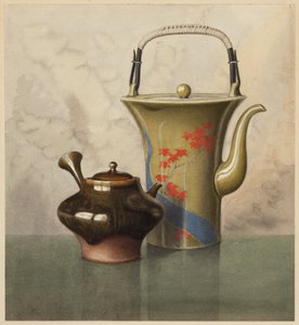 Orientalne dzbanki na herbatę autorstwa Henry Farrer