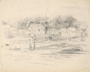 Widok na Provincetown autorstwa Henry Farrer