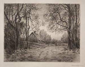 Zimowy wieczór, 1883 r.