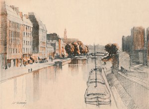 Kanał św. Marcina, ok. 1927, 1927