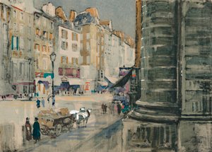 Rewolucje własna ulica Saint-Antoine, c1927, 1927