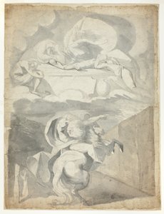 Odyn w Zaświatach autorstwa Johann Heinrich Füssli