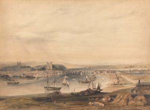 Widok na Rochester, miasto i port