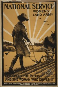 Narodowa Armia Lądowa Kobiet, 1917 autorstwa Henry George Gawthorn