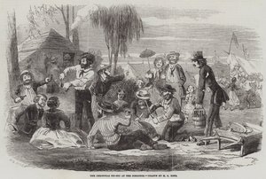Świąteczny piknik na Wykopaliskach autorstwa Henry George Hine