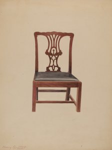 Krzesło autorstwa Henry Granet