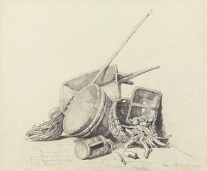 Martwa natura z taczkami i koszami, 27 kwietnia 1840 r