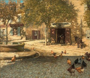 Prowansalska kuźnia autorstwa Henry Herbert La Thangue
