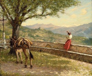 Wezwanie do Doliny autorstwa Henry Herbert La Thangue