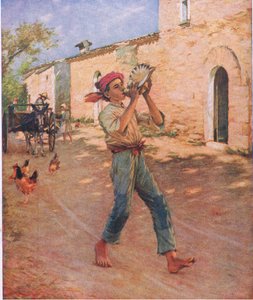 Płacząca ryba w Hiszpanii, ilustracja z My Magazine, 1925
