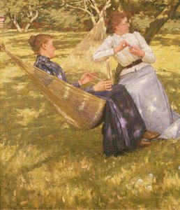 W sadzie, 1893 autorstwa Henry Herbert La Thangue