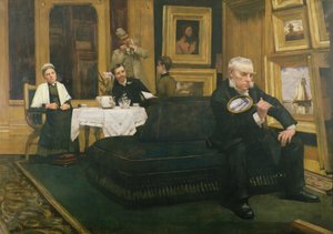 The Connoisseur, 1887 autorstwa Henry Herbert La Thangue