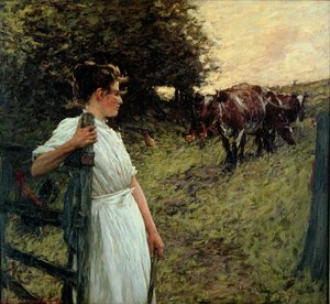 Córka farmera, lata 90-te XIX wieku