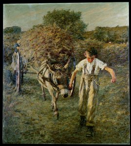 Haywain, ok. 1889 r. autorstwa Henry Herbert La Thangue