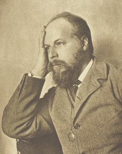 Hallam, Lord Tennyson, ok. 1930 1893. autorstwa Henry Herschel Hay Cameron
