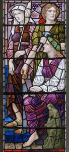 Buckland, St Mary, Lowndes i Drury, Henry Holiday, Architektura, 1918 autorstwa Henry Holiday