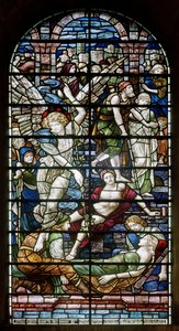 Opactwo Romsey, James Powell & Sons, Henry Holiday, The Pool of Bethesda, 1890 autorstwa Henry Holiday