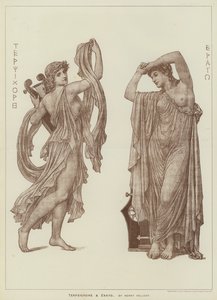 Terpsichore i Erato, autorstwa Henry