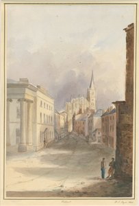 Walsall Town and Church: akwarela, 1844