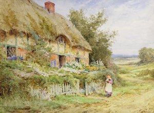 Królik (olej na płótnie) autorstwa Henry John Sylvester Stannard