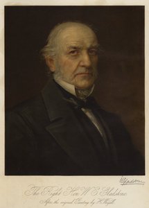 Szanowny W E Gladstone (chromolitho) autorstwa Henry Jr. Weigall
